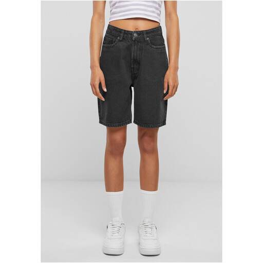 Urban Classics Ladies 90‘s Bermuda black washed 30
