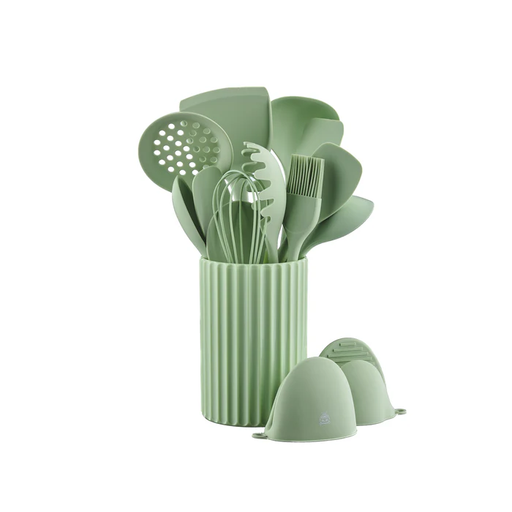 BJ?RN Silicone Kitchen Utensil Set IVAR - 15 pieces