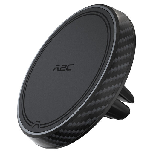 Support de téléphone à charge magnétique sans fil pour grille d'aération A2C
