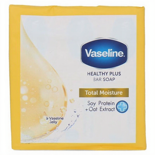VASELINE Soap Bar - Total Moisture 3 x 75 g.