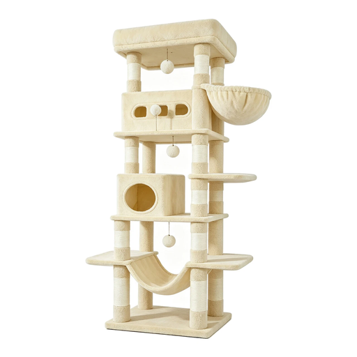 172.5 cm Tall Cat Tree with 8 Sisal Posts
