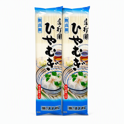 Sunaoshi Dried Noodles Hiyamugi 200g/pack×2