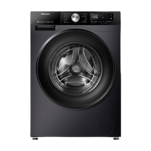 Hisense WF3S9043BB3 Freestanding Washing Machine - 9kg Capacity - 1400 RPM Spin - Energy Efficient - Black