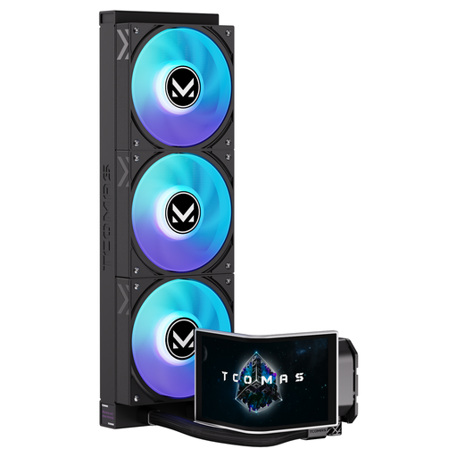 NEOX 360 ARGB AIO CPU Cooler – 6.67" Curved AMOLED Display