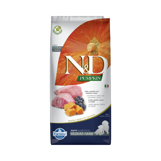 Farmina N&D Pumpkin Lamb Puppy Medi/Maxi 12 kg