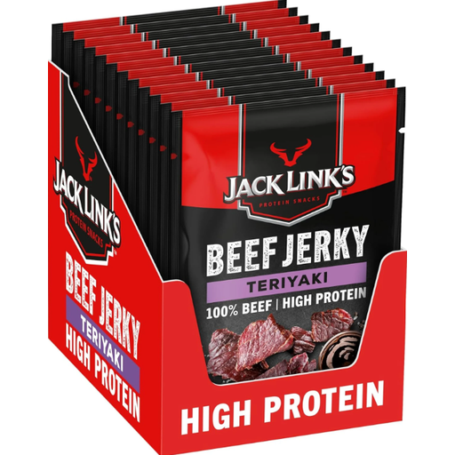 Jack Link's Beef Jerky Teriyaki Flavour 12 x 25g