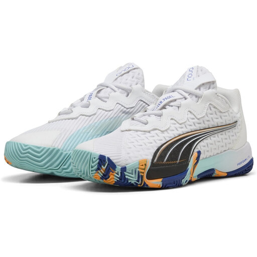 Puma Nova Elite White Black Blue Sneakers 44.5