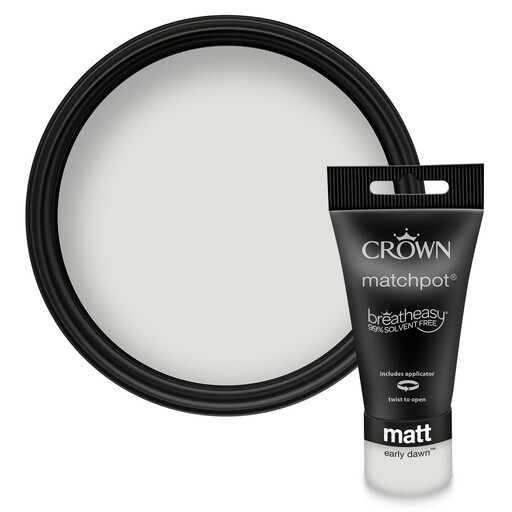 Crown Matt Emulsion Early Dawn 40ml tester pot