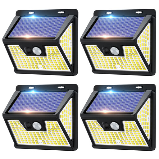 VIVREAL Solar Wall Lights 4 Packs