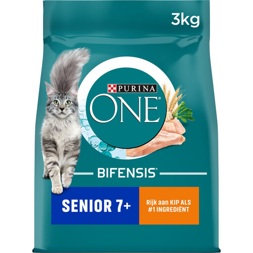 PURINA ONE Senior Kip & Volle Granen 3 kg