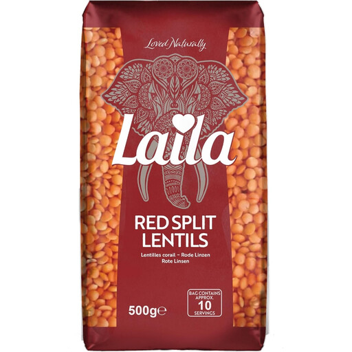Laila Red Split Lentils 500g