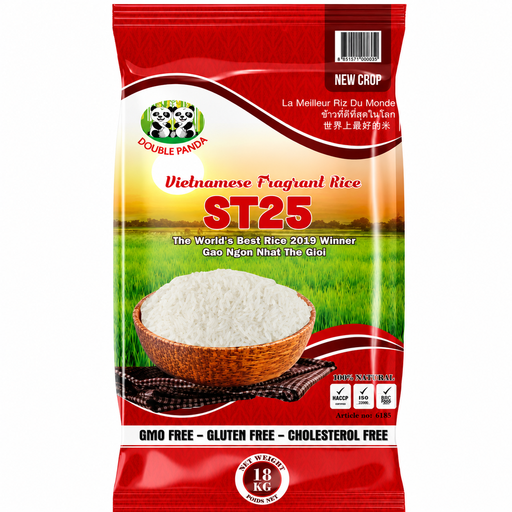 DOUBLE PANDA ST25 Super Jasmine Rice 18kg