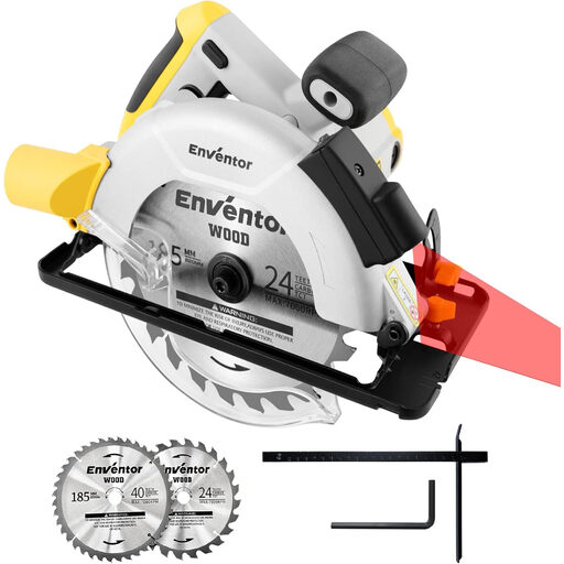 Enventor Circular Saw, 1200W 5800RPM