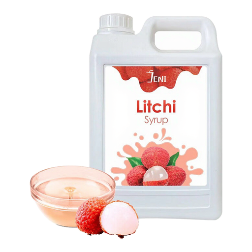 JENI Litchi Syrup 2.5 Kg