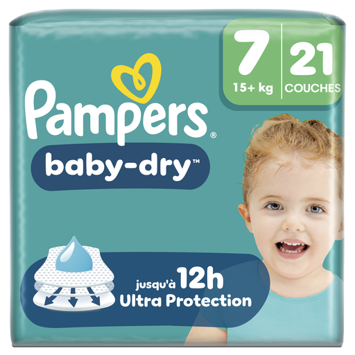 Pampers Baby-Dry 7 号，21 片纸尿裤