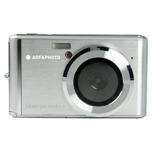 AgfaPhoto DC5500 24MP 8x Zoom Compact Digital Camera Silver