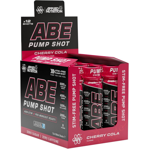 Applied Nutrition ABE Pump Pre Workout Stim Free Shot Cherry Cola Flavour