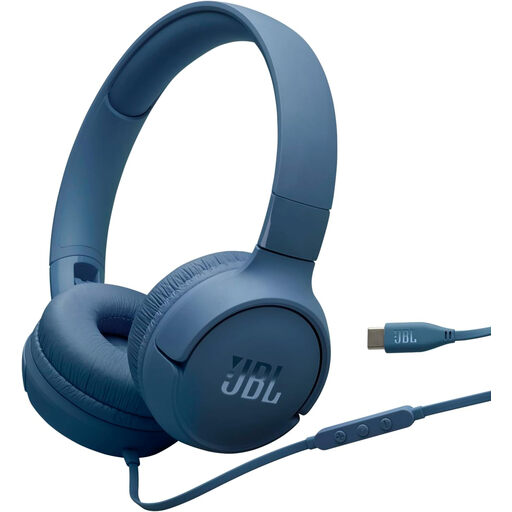 JBL Tune 520C Wired On-Ear Headphones with Microphone
