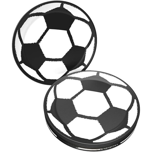 Party Factory Pappteller im Fu?ball-Design, 23 cm, 8 Stück