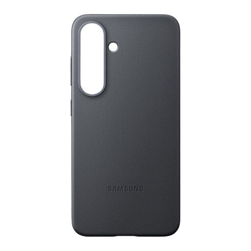 Samsung Faux Leather Case Black for Galaxy S25