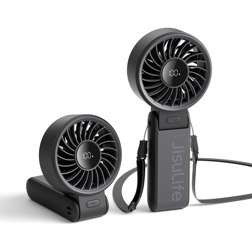 JISULIFE Portable Handheld Fan Life 7 - Black