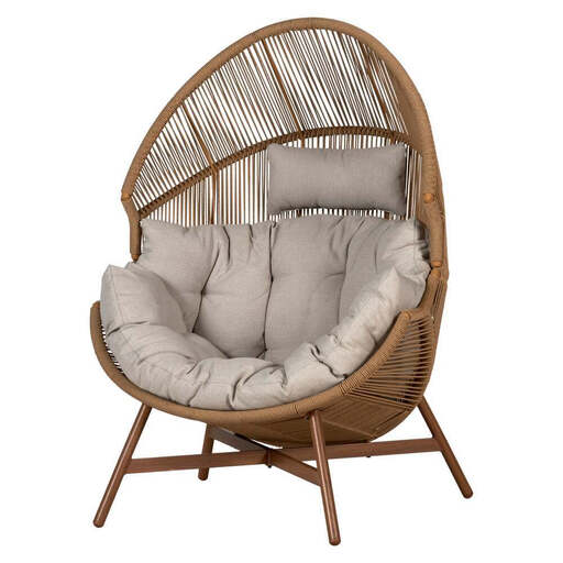 OUTFIT Loungesessel Garten aus gewebtem Rattan