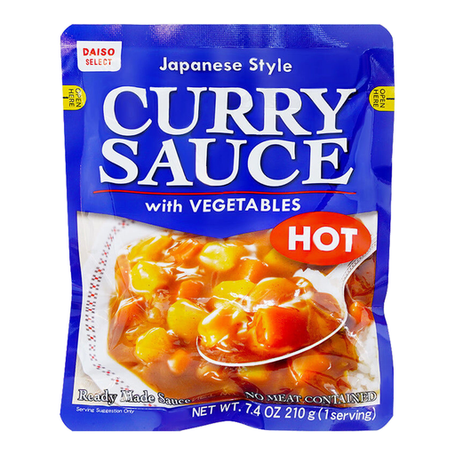 S&B Curry Sauce with Vegetables Hot