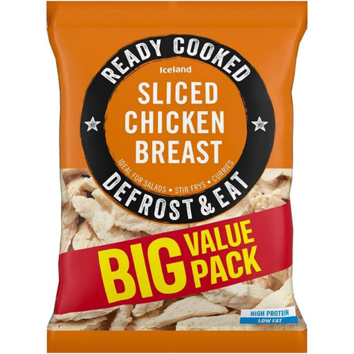 Iceland Sliced Chicken Breasts 2.1kg bag