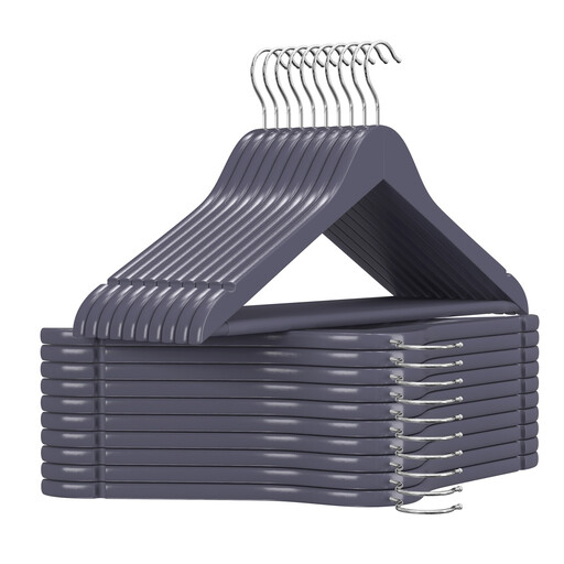 Ochama Wooden Hangers 20 Pack, Grey