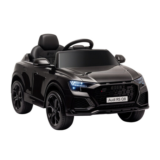 HOMCOM Audi RS Q8 Licensed Electric Car for Kids, Black