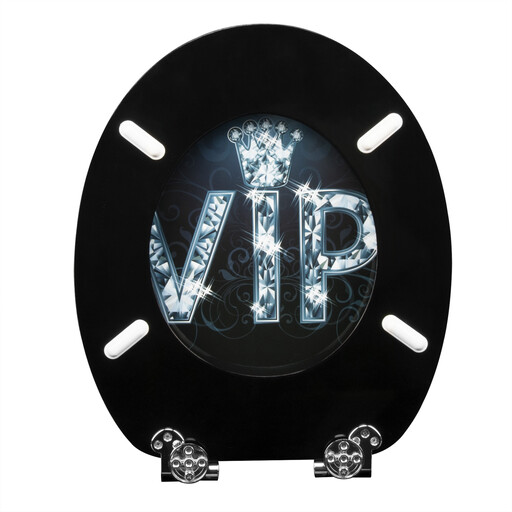 Woltu WC-Sitz mit VIP II Dekor