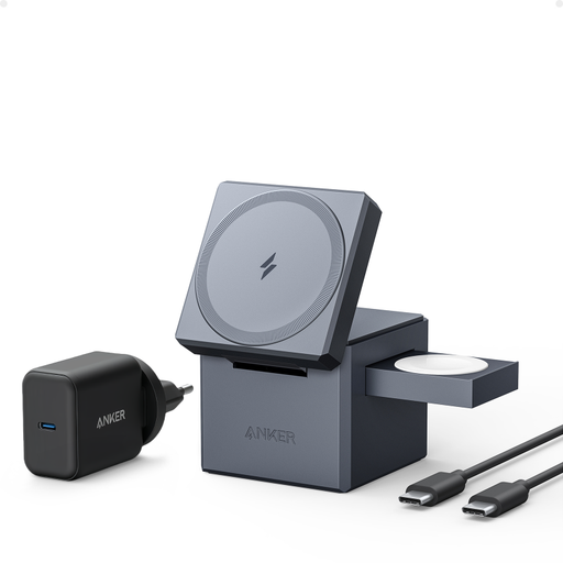 Anker 3-in-1 MagSafe Magnetized Wireless Charging Dock