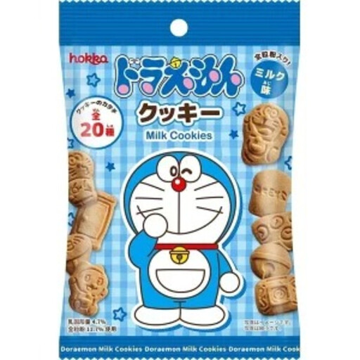 hokka Doraemon Cookie Milk Flavor 50g