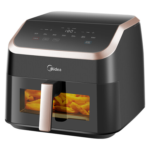 Midea Air Fryer with See-Thru Window - 8.5 L