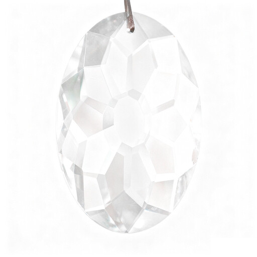 JU7CER 1PC Crystal Wind Chime - Hanging Prism Pendant