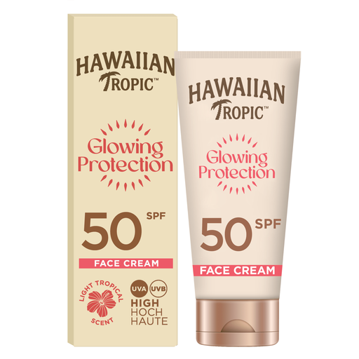 Hawaiian Tropic Glowing Protection Face Sunscreen SPF 50