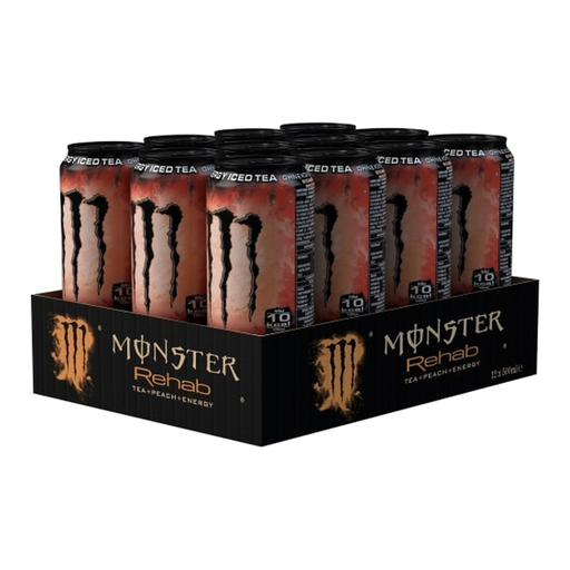 MONSTER ENERGY Rehab Peach Tea 12x0.5L