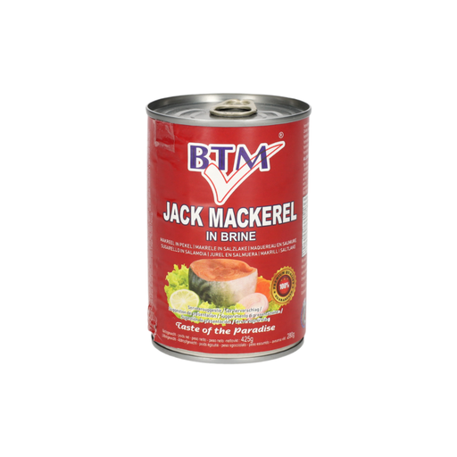 BTM Mackerel in Brine 425g