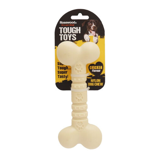 Rosewood Small Nylon Chicken Bone Durable Chew Toy