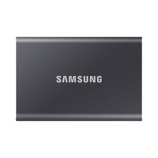 Grey Samsung Portable SSD T7, 4 TB