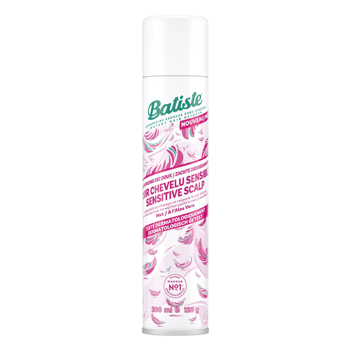 BATISTE Dry Shampoo for Sensitive Scalp with Aloe Vera - 200ml