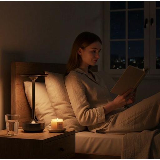Solar & USB-C Rechargeable LED Table Lamp