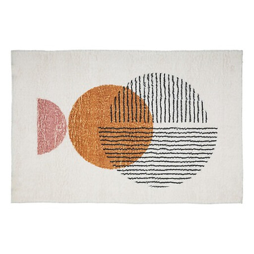 Atmosphera Soft Faux Fur Rug， 90x60 cm， Assorted Colors