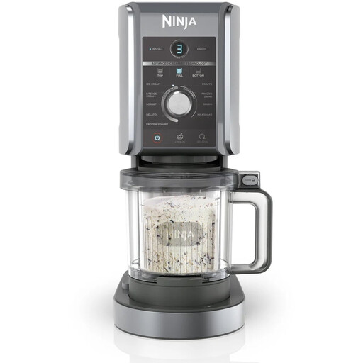Machine à desserts glacés Ninja CREAMi Deluxe NC502EU 10-en-1