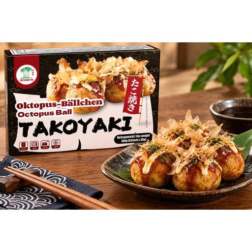 TCT Takoyaki Fried octopus balls, frozen 240g