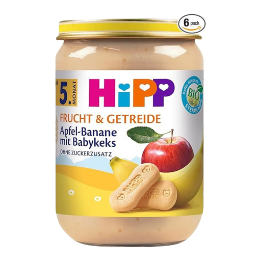 Hipp Fruit & Grain Apple-Banana With Baby Biscuit