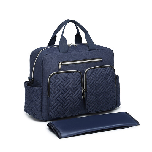 KONO Large Capacity Nappy Changing Bag Navy