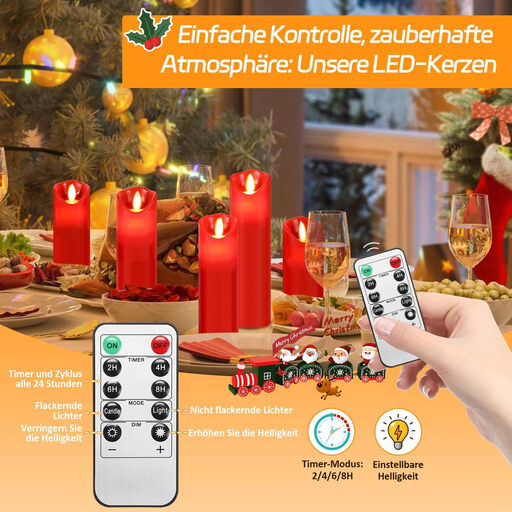 Yakimz LED-Kerzenlicht-Set