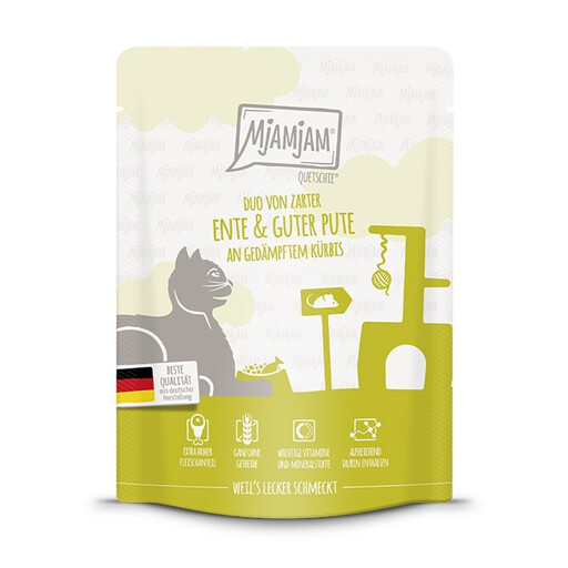 MJAMJAM Duck & Turkey Quetschie Duo