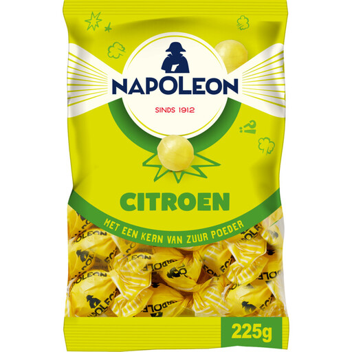 Napoleon Lemon Sour Balls - 225 g